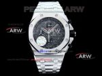 HBF Factory Clone Audemars Piguet Royal Oak Offshore Chronograph Grey SS Watch